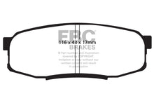 Laden Sie das Bild in den Galerie-Viewer, EBC 08+ Lexus LX570 5.7 Extra Duty Rear Brake Pads