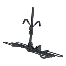 Carica l&#39;immagine nel visualizzatore di Gallery, Curt Tray-Style Hitch-Mounted Bike Rack (2 Bikes 1-1/4in or 2in Shank)