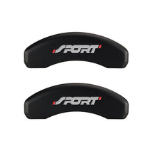 Charger l&#39;image dans la galerie, MGP 4 Caliper Covers Engraved Front &amp; Rear No bolts/Sport Red finish silver ch