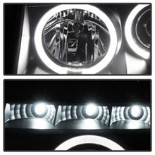 Carica l&#39;immagine nel visualizzatore di Gallery, Spyder Nissan Titan 04-14 Projector Headlights LED Halo LED Blk Smke PRO-YD-NTI04-HL-BSM
