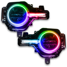 Laden Sie das Bild in den Galerie-Viewer, Oracle 21-22 Ford Bronco Headlight Halo Kit w/DRL Bar - Base Headlights ColorSHIFT -w/Simple Control