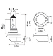 Laden Sie das Bild in den Galerie-Viewer, Hella Bulb H8 12V 35W PGJ19-1 T4