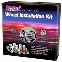 Laden Sie das Bild in den Galerie-Viewer, McGard 5 Lug Hex Install Kit w/Locks (Cone Seat Bolt) M14X1.5 / 17mm Hex / 28.0mm Shank L. - Black