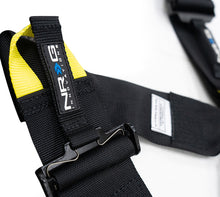 Carica l&#39;immagine nel visualizzatore di Gallery, NRG FIA 6pt 2in. Shoulder Belt for HANS Device/ Rotary Cam Lock Buckle/ 3in. Waist Belt - Black