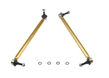 Laden Sie das Bild in den Galerie-Viewer, Whiteline 10+ Chevy Camaro FR Coupe Front Sway Bar - Link Assy H/D Adj Steel Ball (380mm C to C)