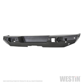 Westin 18-19 Jeep Wrangler JL WJ2 Rear Bumper w/  Sensors (Excl. Wrangler JK) - Textured Black - 2to4wheels