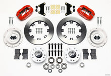 गैलरी व्यूवर में इमेज लोड करें, Wilwood Forged Dynalite Front Kit 12.19in Red 49-54 Chevy/53-62 Corvette (*Line Kit Needed*)