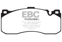 गैलरी व्यूवर में इमेज लोड करें, EBC 08-10 BMW 135 3.0 Twin Turbo Yellowstuff Front Brake Pads