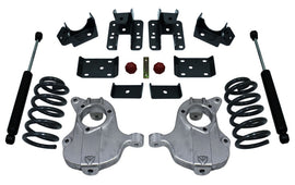MaxTrac 16-18 GM C1500 2WD Extended/Crew Cab w/Stamped Steel Susp. 3in/5in MaxPro Lowering Kit