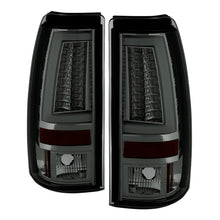 Carica l&#39;immagine nel visualizzatore di Gallery, Spyder Chevy Silverado 1500/2500 03-06 Version 2 LED Tail Lights - Smoke ALT-YD-CS03V2-LED-SM