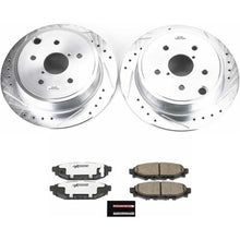 Carica l&#39;immagine nel visualizzatore di Gallery, Power Stop 15-19 Subaru WRX Rear Z26 Street Warrior Brake Kit
