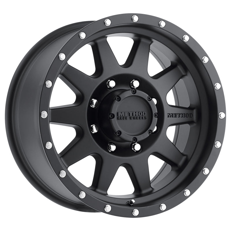 Method MR301 The Standard 17x9 -12mm Offset 8x170 130.81mm CB Matte Black Wheel - 2to4wheels