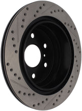 Charger l&#39;image dans la galerie, StopTech 07-10 GMC Sierra (w/ Rear Drum) / 07-09 GMC Yukon Rear Left Slotted &amp; Drilled Rotor