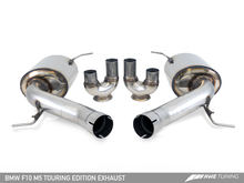 Charger l&#39;image dans la galerie, AWE Tuning BMW F10 M5 Touring Edition Axle-Back Exhaust Diamond Black Tips