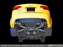 Cargar imagen en el visor de la galería, AWE Tuning Audi B7 RS4 Touring Edition Exhaust - Polished Silver Tips