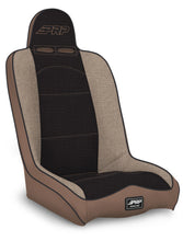 गैलरी व्यूवर में इमेज लोड करें, PRP Daily Driver High Back Suspension Seat (Two Neck Slots) - Tan / Black