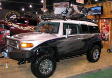 Charger l&#39;image dans la galerie, N-Fab Roof Mounts 42535 Toyota FJ Cruiser - Tex. Black - Front