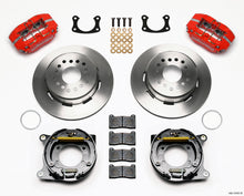 गैलरी व्यूवर में इमेज लोड करें, Wilwood Dynapro Lug Mount P/S Park Brake Kit Red New Big Ford 2.50in Offset