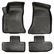 Carica l'immagine nel visualizzatore di Gallery, Husky Liners 11-12 Dodge Challenger WeatherBeater Combo Black Floor Liners