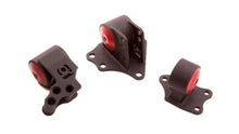 Carica l'immagine nel visualizzatore di Gallery, Innovative 95-99 Mitsubishi Eclipse 4G63 / 4G64 Black Steel Mounts 95A Bushings