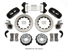 Carica l&#39;immagine nel visualizzatore di Gallery, Wilwood AERO4 / MC4 Rear Kit 14.00 Drilled Currie Pro-Tour Unit Bearing Floater