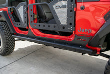 Load image into Gallery viewer, DV8 Offroad 2018+ Jeep Wrangler JL Rocker Guards w/ Rock Skins (4 Door Only)
