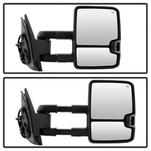 Cargar imagen en el visor de la galería, xTune Chevy Silverado 07-13 Heated Smoke LED Signal Telescoping Mirrors MIR-CSIL07S-G2-PWH-SM-SET