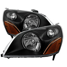 Laden Sie das Bild in den Galerie-Viewer, Xtune Honda Pilot 03-05 Crystal Headlights Black HD-JH-HPIL03-AM-BK