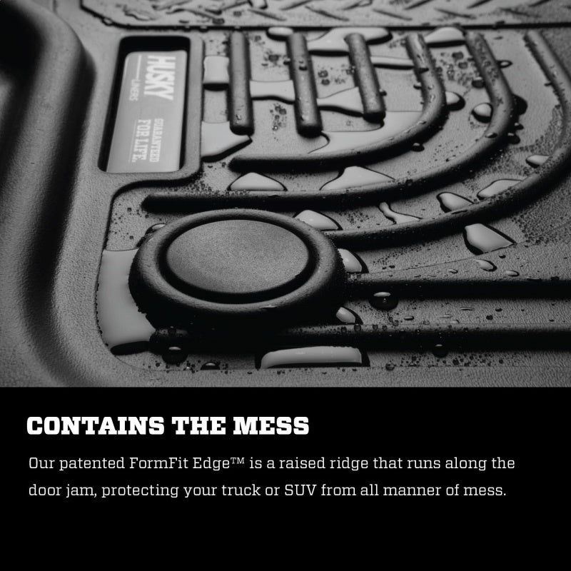 Husky Liners 2021 Suburban/Tahoe/Yukon 2nd Row Bucket Seats Weatherbeater 3rd Seat Floor Liner - BLK - 2to4wheels