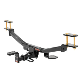 Curt 09-11 Audi A4 Sedan Class 1 Trailer Hitch w/1-1/4in Ball Mount