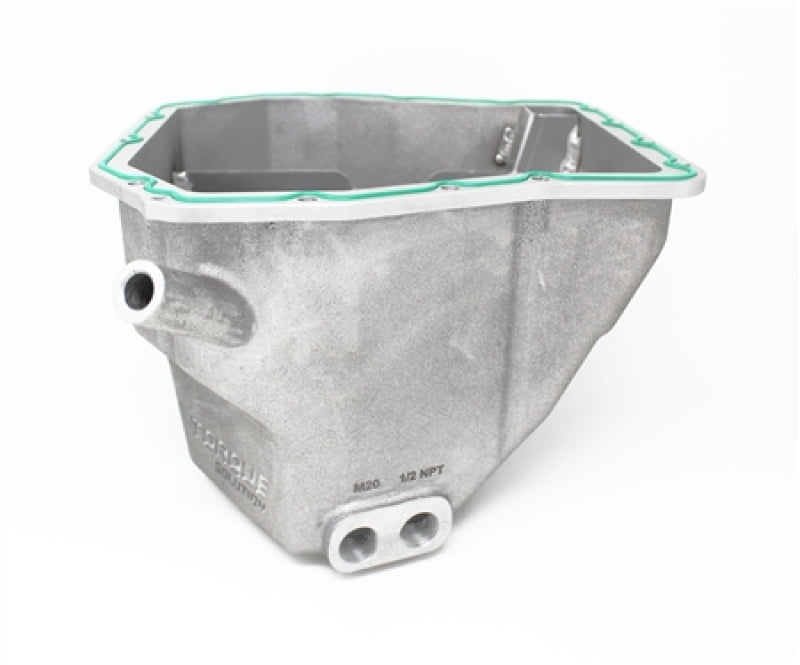 Torque Solution HD Oil Pan: Subaru EJ20/EJ25 - Silver - 2to4wheels