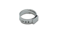 Carica l&#39;immagine nel visualizzatore di Gallery, Vibrant One Ear Stepless Pinch Clamps 9.4-11.9mm clamping range (Pack of 10) SS 7mm band width