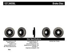 Laden Sie das Bild in den Galerie-Viewer, StopTech Slotted &amp; Drilled Sport Brake Rotor