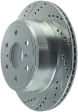 Laden Sie das Bild in den Galerie-Viewer, StopTech Select Sport 07-10 Chevrolet Avalanche 1500 Slotted &amp; Drilled Right Rear Rotor