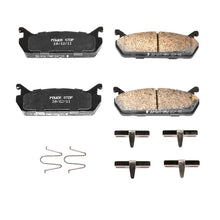 गैलरी व्यूवर में इमेज लोड करें, Power Stop 91-96 Ford Escort Rear Z17 Evolution Ceramic Brake Pads w/Hardware