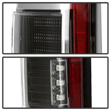 Laden Sie das Bild in den Galerie-Viewer, Spyder 15-18 Ford F-150 Light Bar LED Tail Lights (w/Blind Spot) - Black (ALT-YD-FF15015BS-LBLED-BK)
