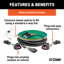 Charger l'image dans la galerie, Curt 17-20 Jeep Compass Custom Towed-Vehicle RV Wiring Harness