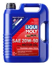 Cargar imagen en el visor de la galería, LIQUI MOLY 5L Touring High Tech Motor Oil 20W50 image 1