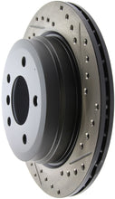 Charger l&#39;image dans la galerie, StopTech 9/07-09 BMW 328 / 06 BMW 325 E90 AWD Slotted &amp; Drilled Left Rear Rotor