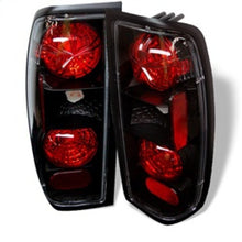Laden Sie das Bild in den Galerie-Viewer, Spyder Nissan Frontier 98-00 Euro Style Tail Lights Black ALT-YD-NF98-BK