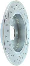Laden Sie das Bild in den Galerie-Viewer, StopTech Select Sport 06-15 Honda Civic Si Slotted and Drilled Right Left Rotor