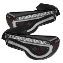 Charger l&#39;image dans la galerie, Spyder Scion FRS 12-14/Subaru BRZ 12-14 Light Bar LED Tail Lights Black ALT-YD-SFRS12-LBLED-BK