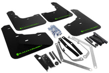 Load image into Gallery viewer, Rally Armor 13-19 Ford Fiesta ST UR Black Mud Flap w/ Green Logo