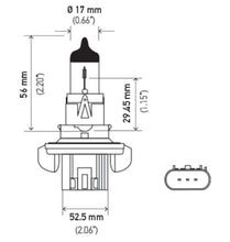 गैलरी व्यूवर में इमेज लोड करें, Hella Bulb H13 12V 60/55W P264T T4