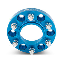 Carica l&#39;immagine nel visualizzatore di Gallery, Mishimoto Borne Off-Road Wheel Spacers - 6x139.7 - 78.1 - 25mm - M14x1.5 - Blue