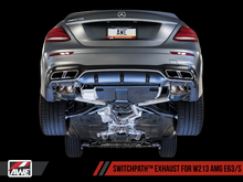 Charger l&#39;image dans la galerie, AWE Tuning Mercedes-Benz W213 AMG E63/S Sedan/Wagon SwitchPath Exhaust System - for DPE Cars