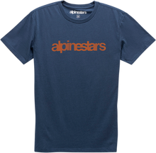 Charger l'image dans la galerie, ALPINESTARS Heritage Word T-Shirt - Navy/Red - XL 1210730067030XL