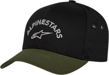 Laden Sie das Bild in den Galerie-Viewer, ALPINESTARS Arced Hat - Black/Military - One Size 1211810241069OS
