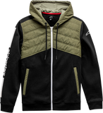 ALPINESTARS Alltime Hybrid Jacket - Black/Olive - Large 1211110021067L