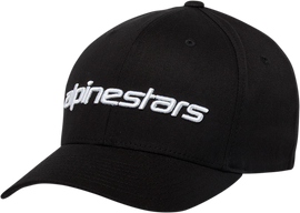 ALPINESTARS Linear Hat - Black/White - Small/Medium 1230810051020SM